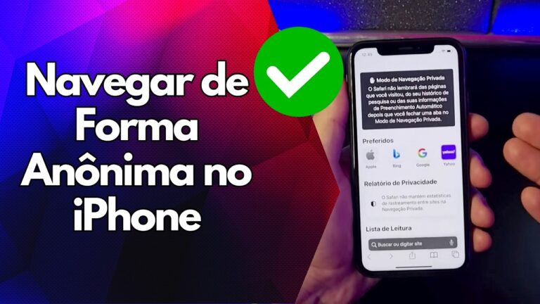 ✅ Navegar de Forma Anônima no iPhone