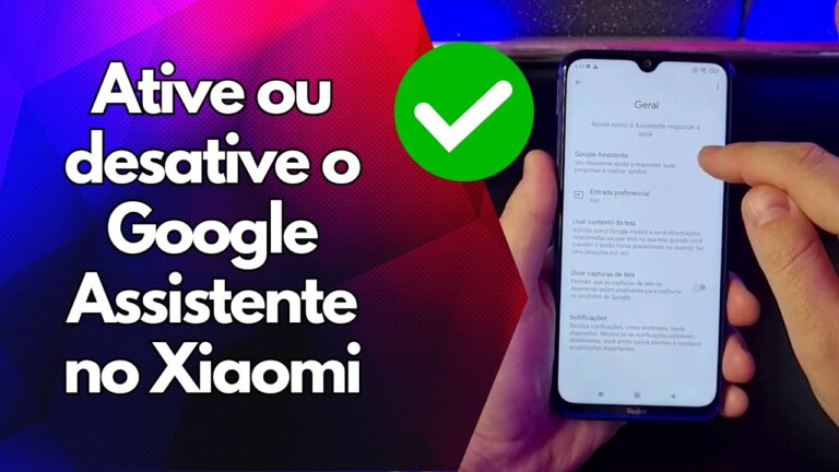 ✅ Ative ou desative o Google Assistente no Xiaomi