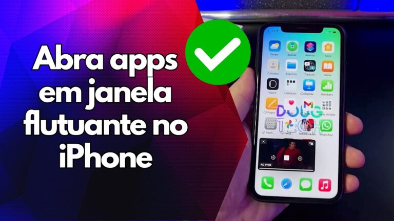 ✅ Abra apps em janela flutuante no iPhone