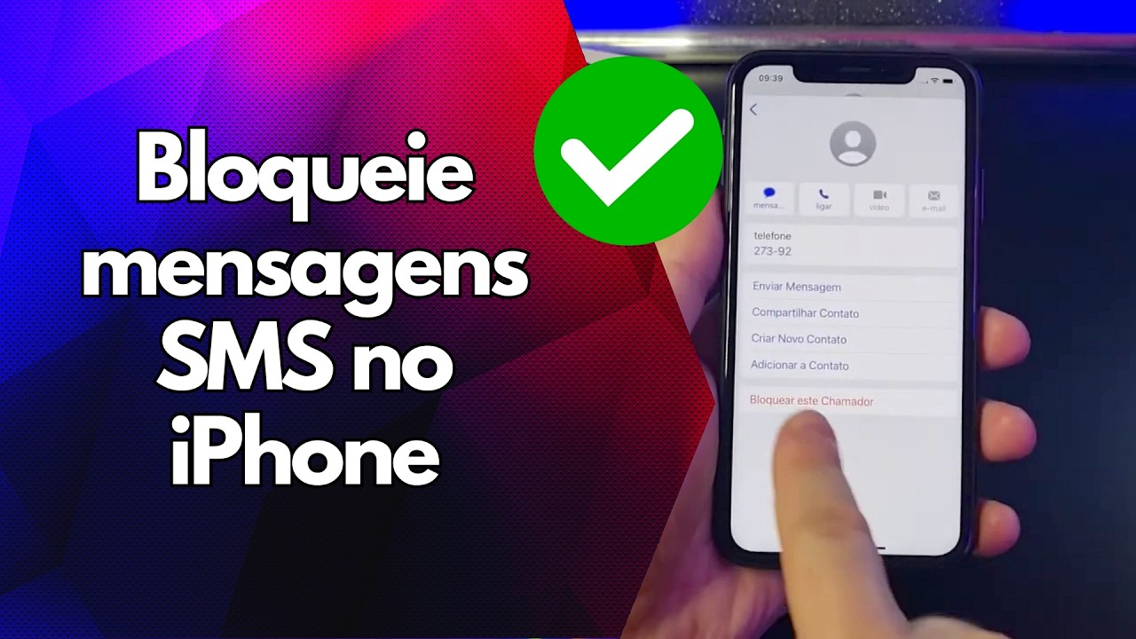 ✅ Bloqueie mensagens SMS no iPhone