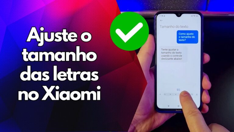 ✅ Ajuste o tamanho das letras no Xiaomi