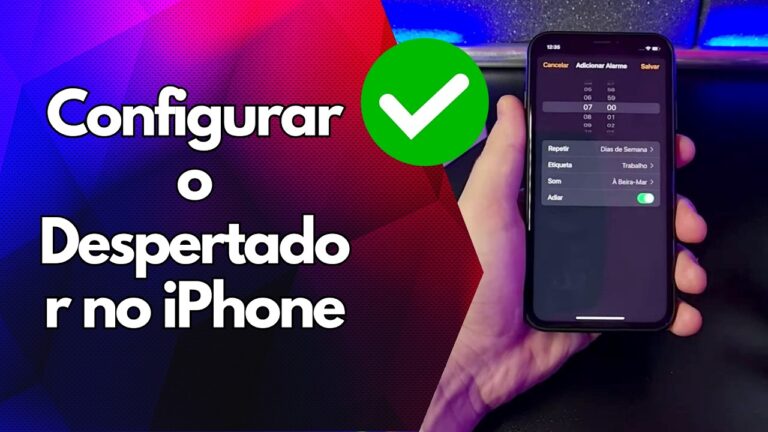 ✅ Configurar o Despertador no iPhone