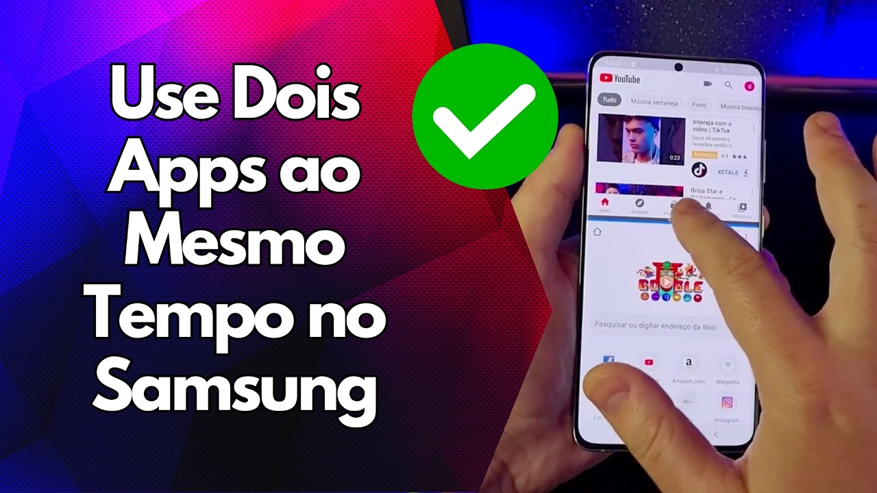 ✅ Use Dois Apps ao Mesmo Tempo no Samsung