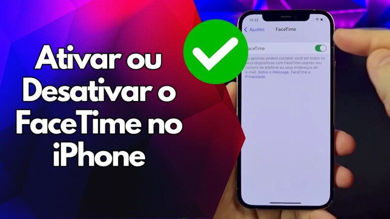 ✅ Ativar ou Desativar o FaceTime no iPhone