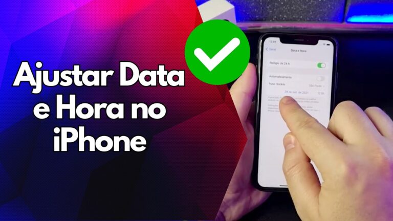 ✅ Ajustar Data e Hora no iPhone
