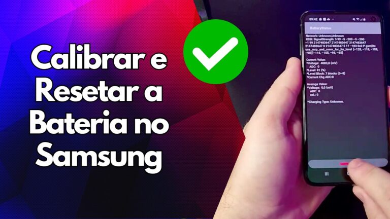 ✅ Calibrar e Resetar a Bateria no Samsung