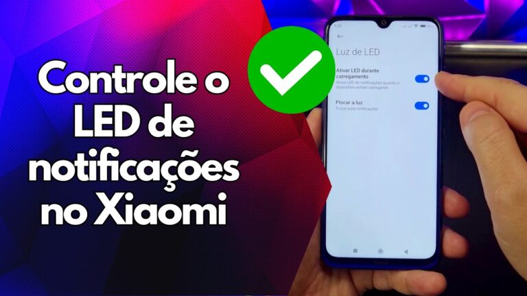 ✅ Controle o LED de notificações no Xiaomi