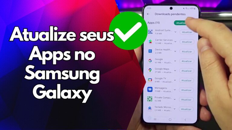 ✅ Atualize seus Apps no Samsung Galaxy