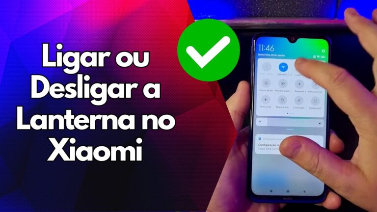 ✅ Ligar ou Desligar a Lanterna no Xiaomi