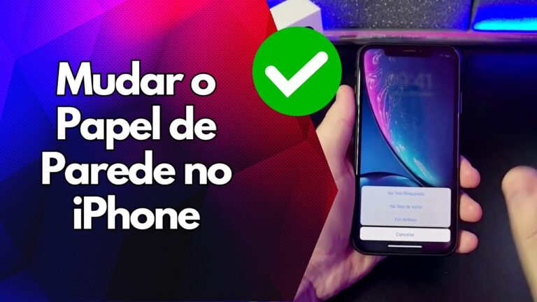 ✅ Mudar o Papel de Parede no iPhone