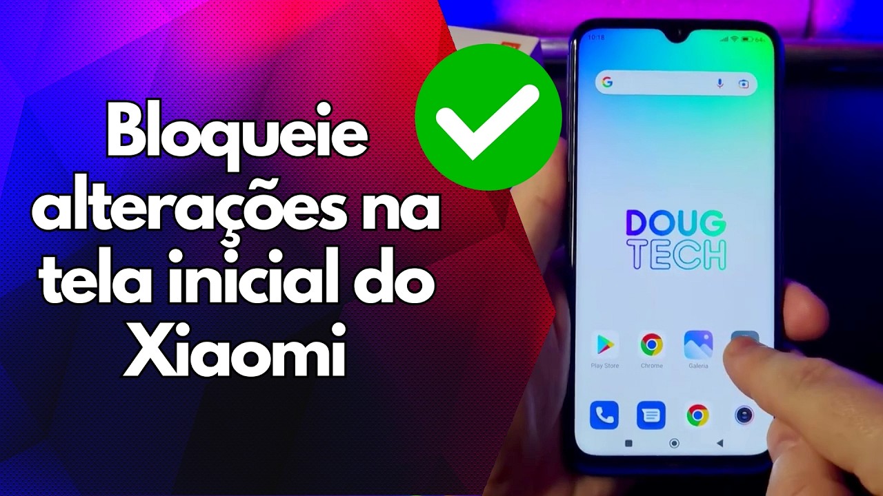 ✅ Bloqueie alterações na tela inicial do Xiaomi