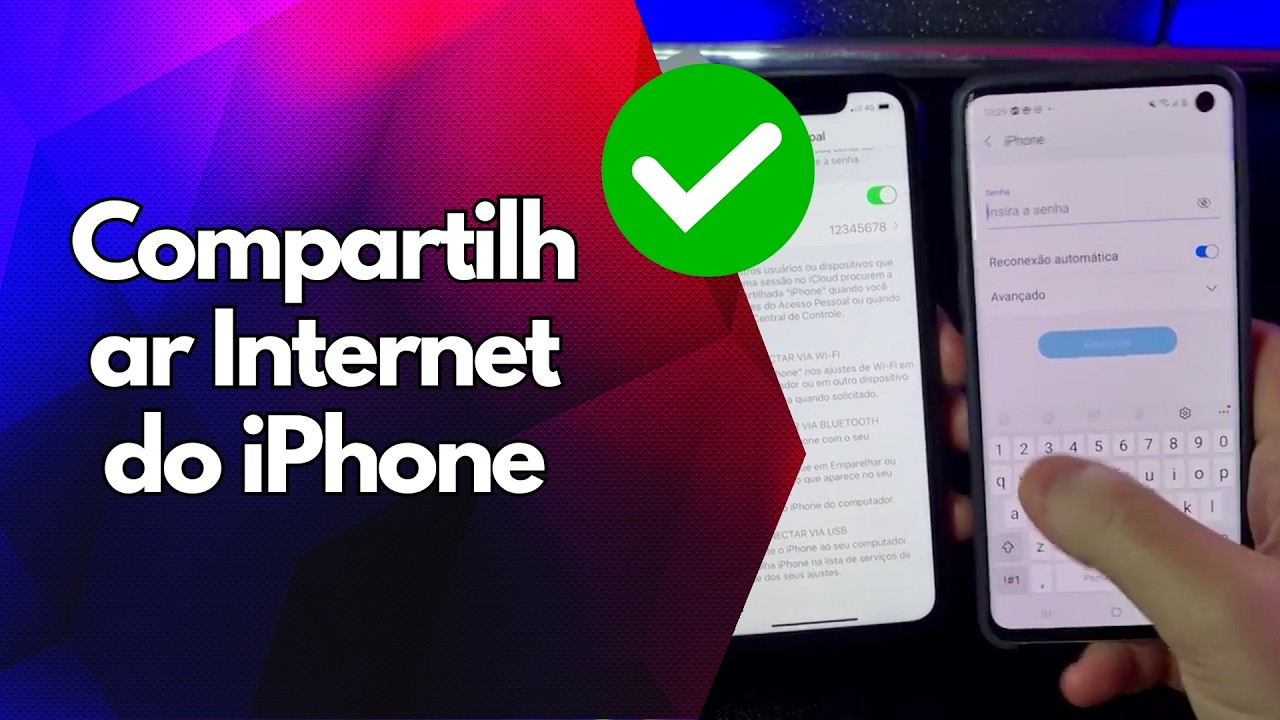 ✅ Compartilhar Internet do iPhone