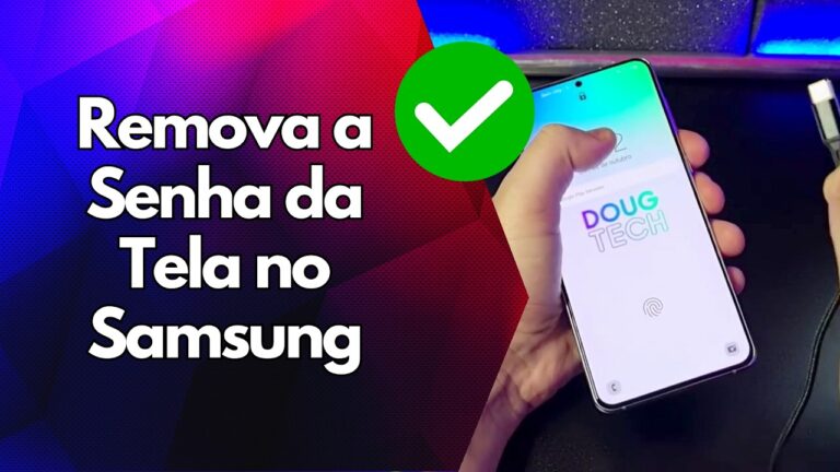 ✅ Remova a Senha da Tela no Samsung