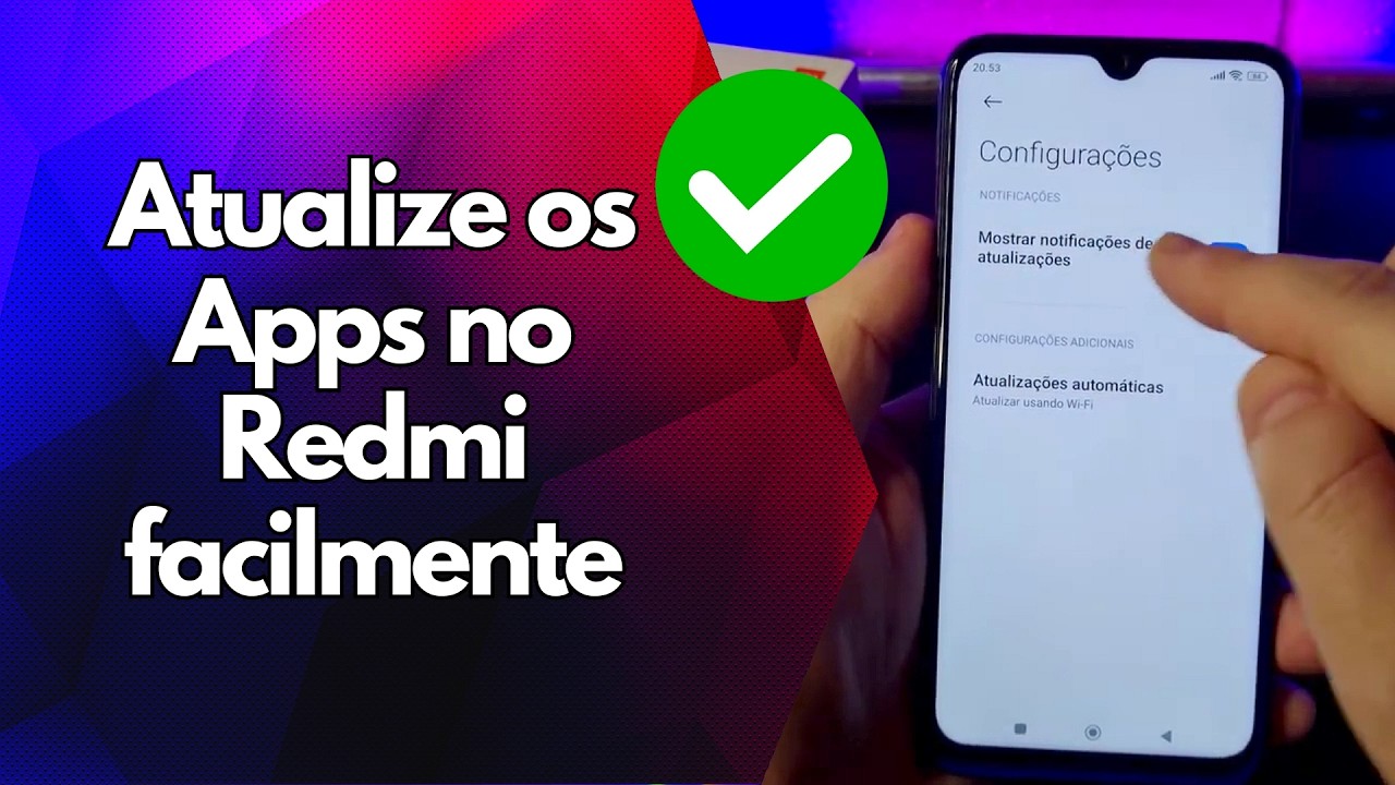 ✅ Atualize os Apps no Redmi facilmente