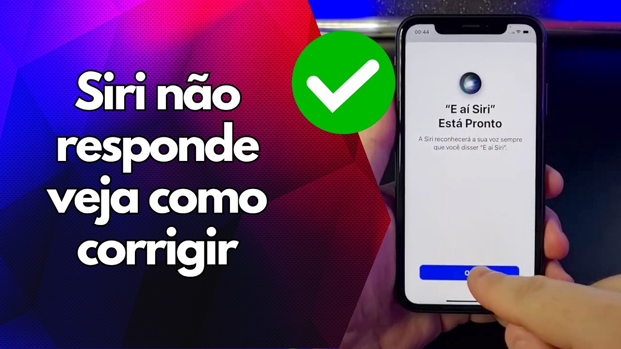 ✅ Siri não responde veja como corrigir