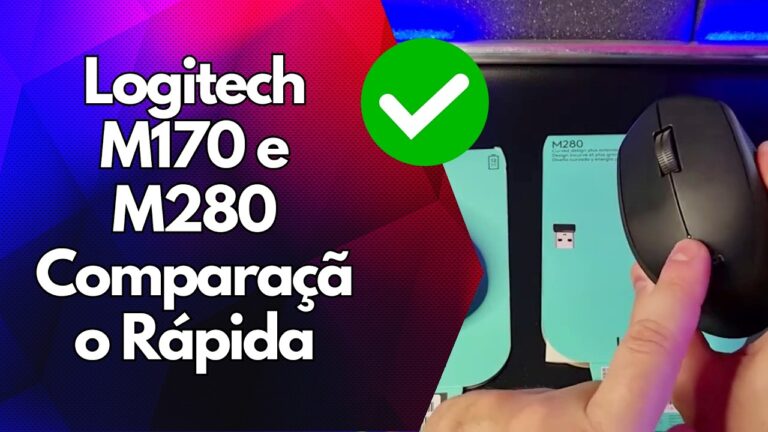 ✅ Logitech M170 e M280 Comparação Rápida