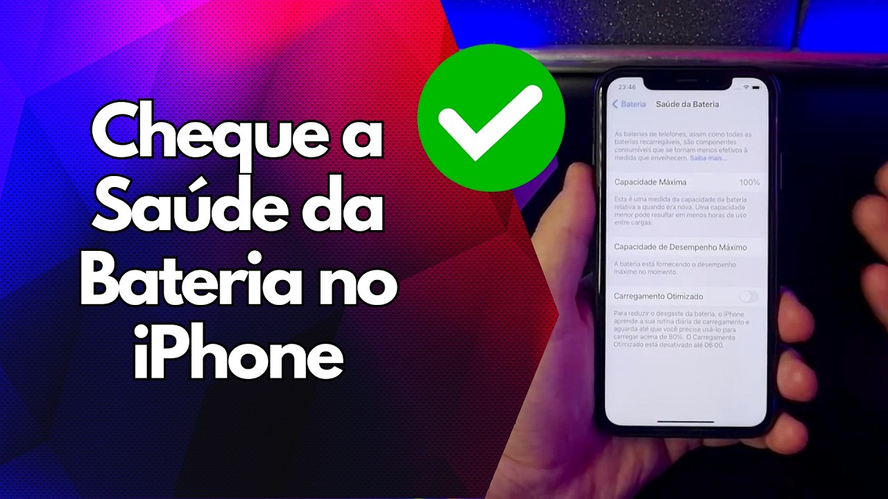 ✅ Cheque a Saúde da Bateria no iPhone