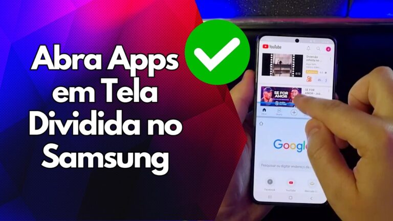 ✅ Abra Apps em Tela Dividida no Samsung