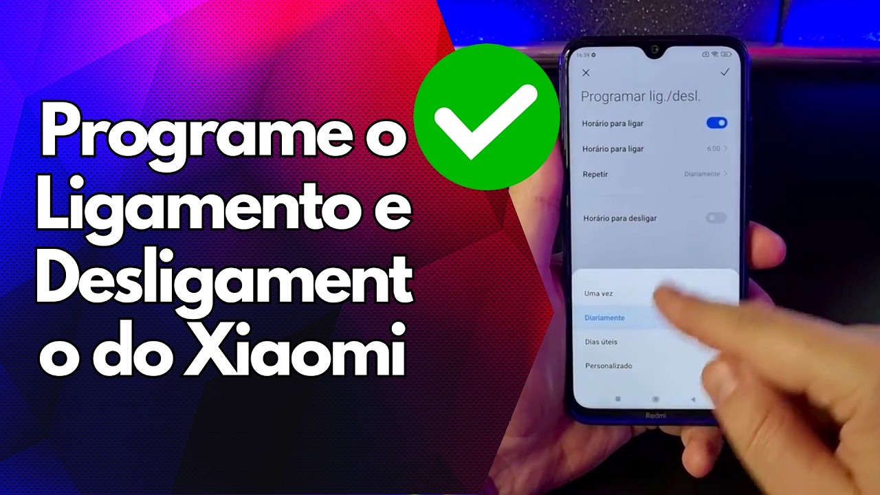 ✅ Programe o Ligamento e Desligamento do Xiaomi