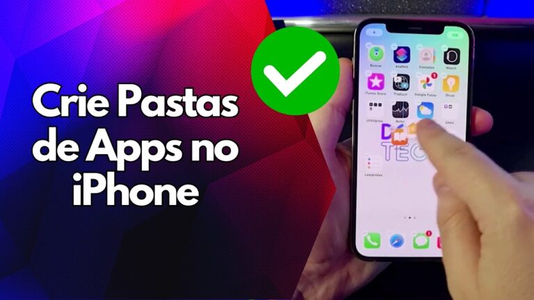 ✅ Crie Pastas de Apps no iPhone