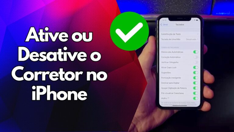 ✅ Ative ou Desative o Corretor no iPhone