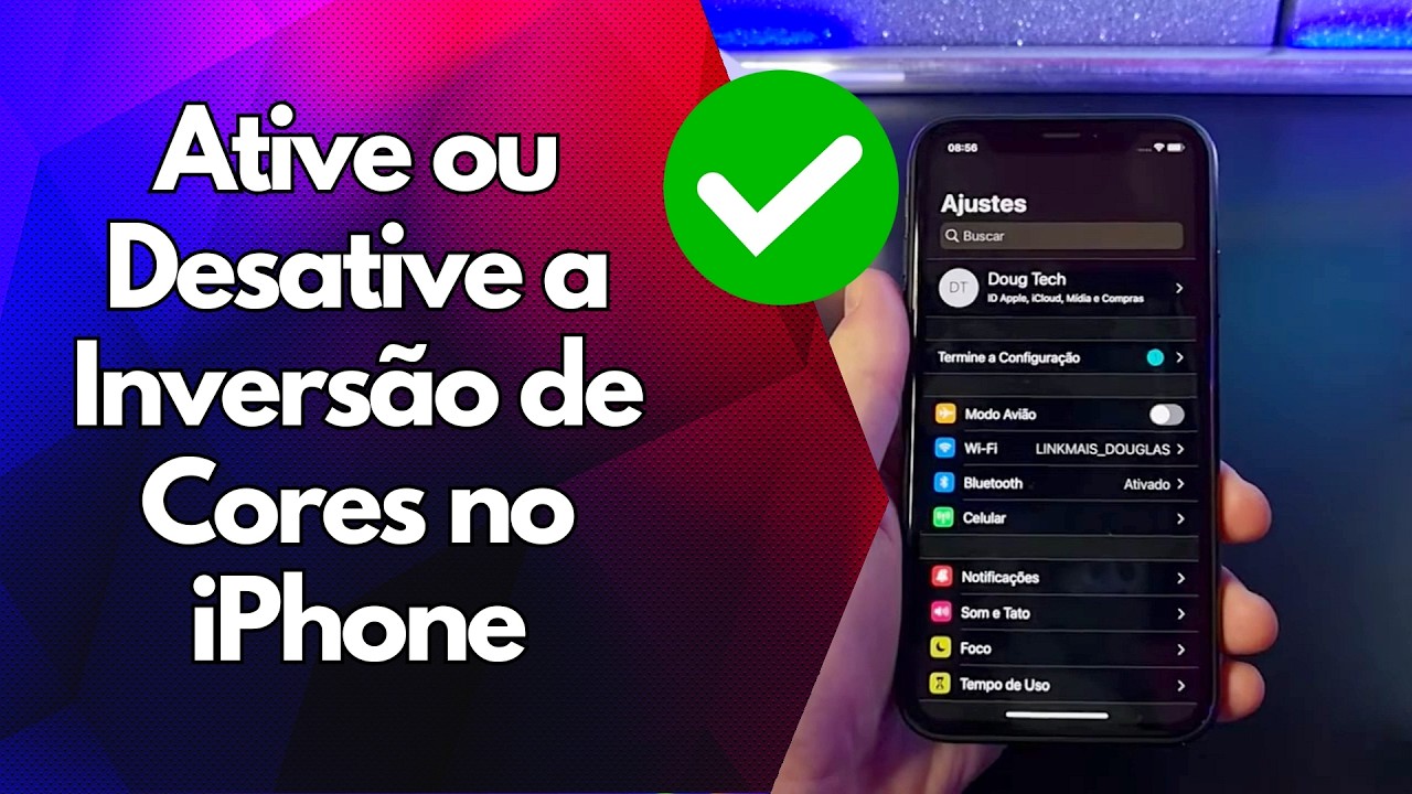 ✅ Ative ou Desative a Inversão de Cores no iPhone