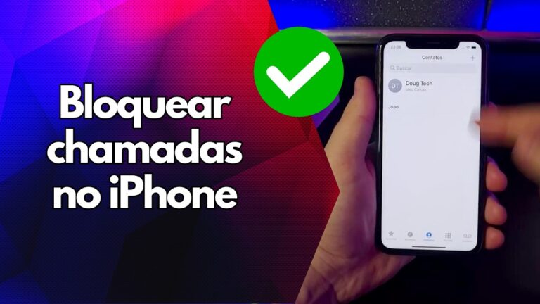 ✅ Bloquear chamadas no iPhone