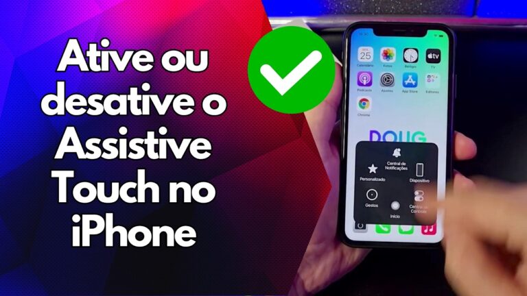 ✅ Ative ou desative o Assistive Touch no iPhone