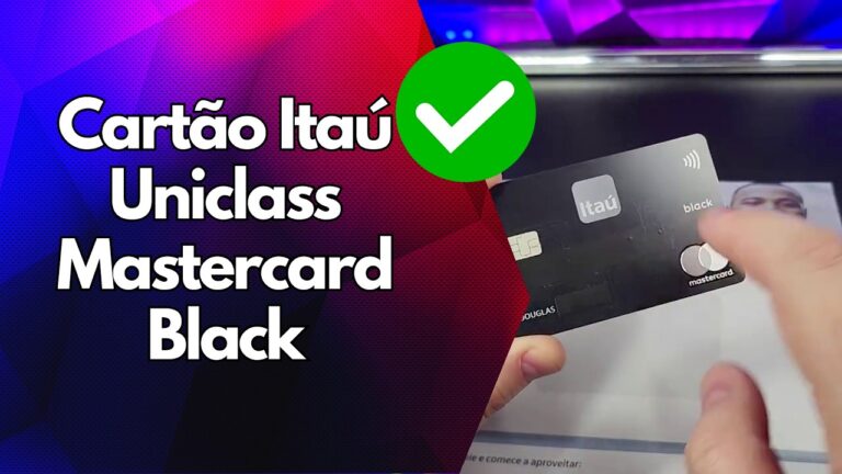 ✅ Cartão Itaú Uniclass Mastercard Black