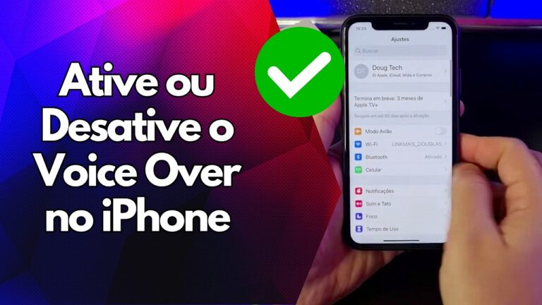 ✅ Ative ou Desative o Voice Over no iPhone