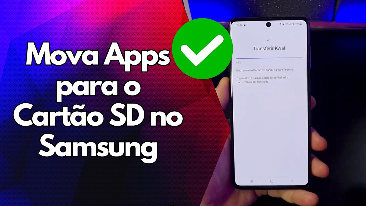 ✅ Mova Apps para o Cartão SD no Samsung