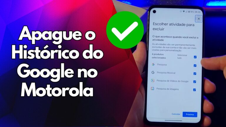 ✅ Apague o Histórico do Google no Motorola