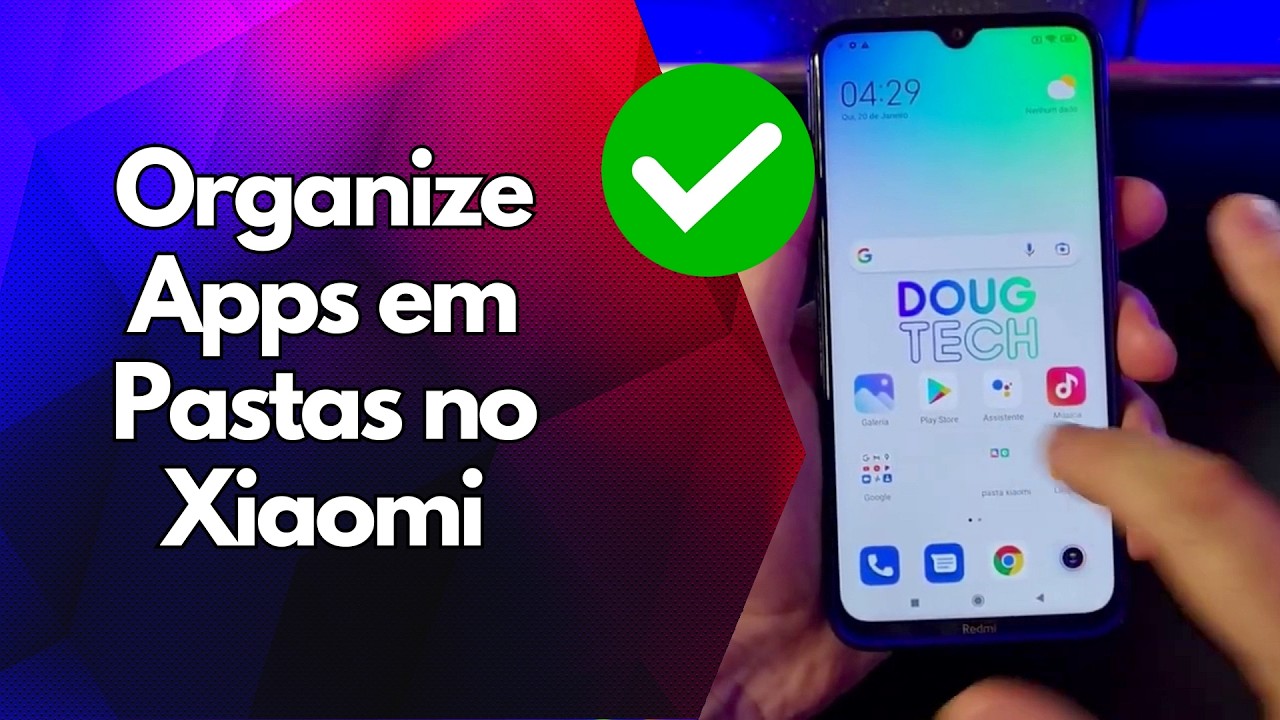 ✅ Organize Apps em Pastas no Xiaomi