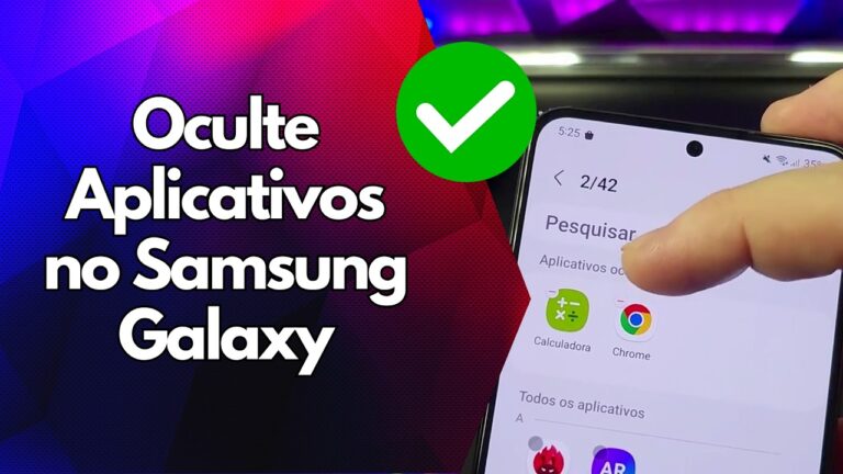 ✅ Oculte Aplicativos no Samsung Galaxy