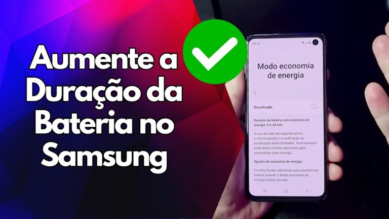 ✅ Aumente a Duração da Bateria no Samsung