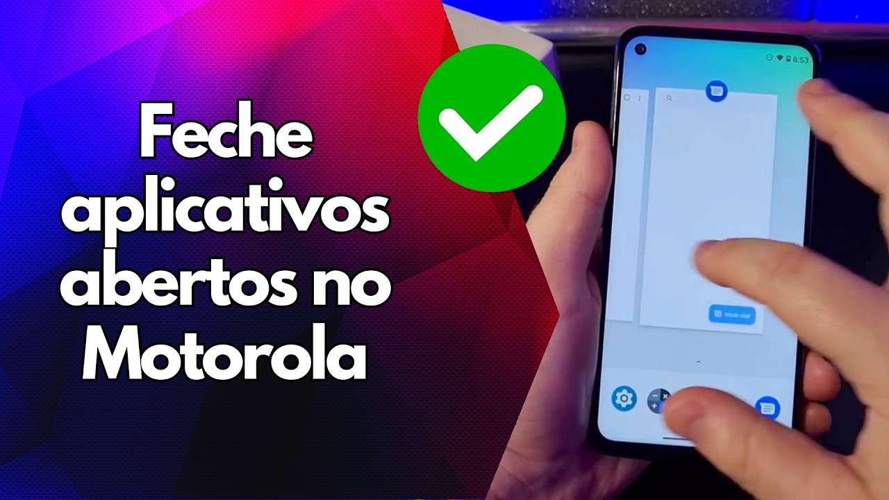 ✅ Feche aplicativos abertos no Motorola