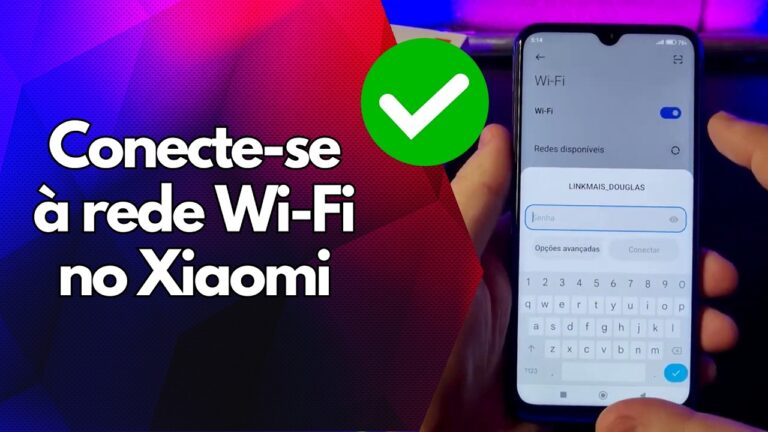 ✅ Conecte se à rede Wi Fi no Xiaomi