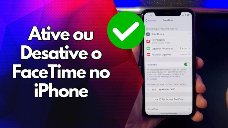 ✅ Ative ou Desative o FaceTime no iPhone