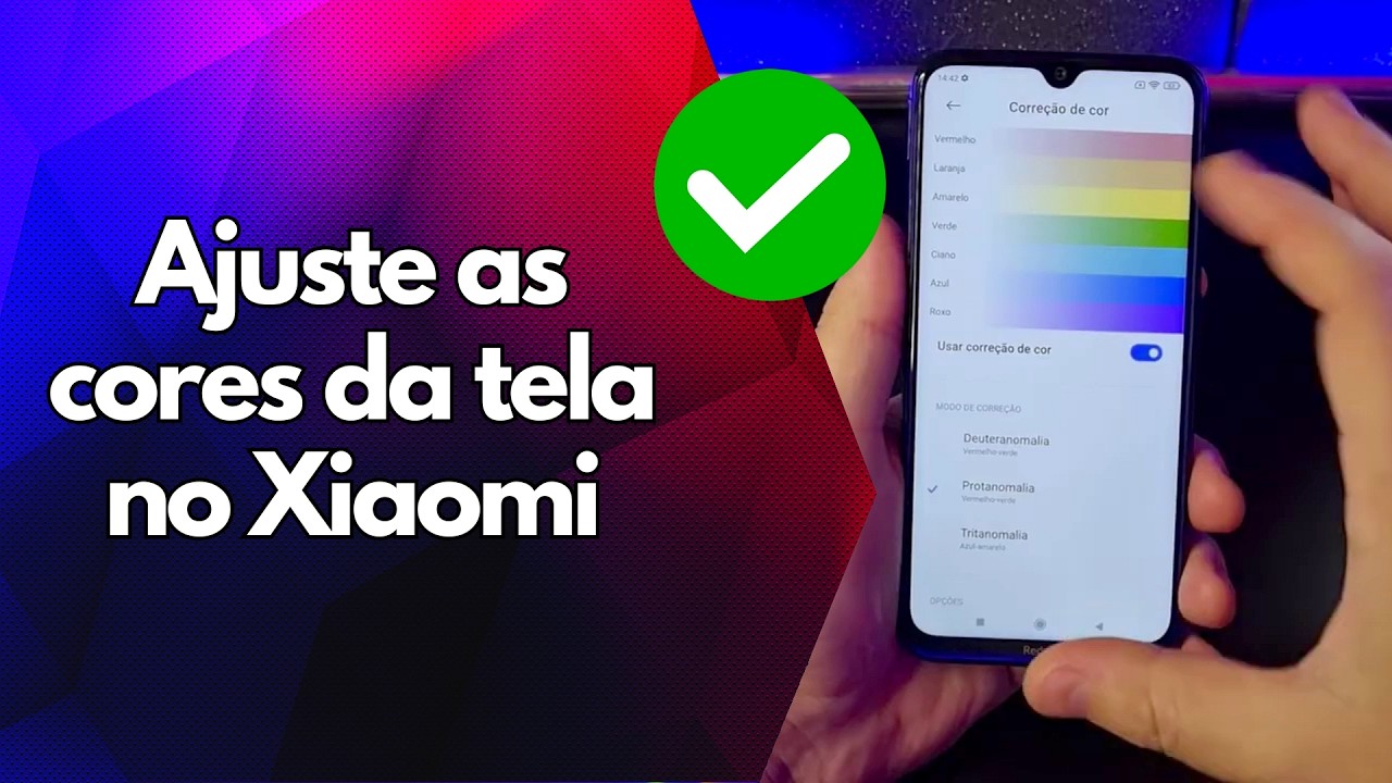 ✅ Ajuste as cores da tela no Xiaomi