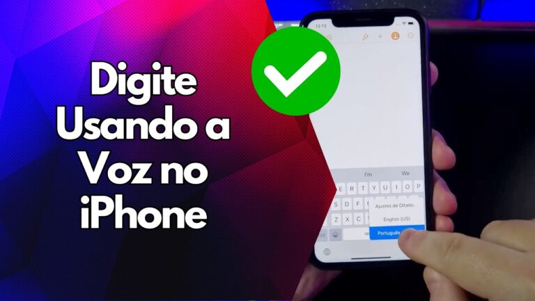 ✅ Digite Usando a Voz no iPhone