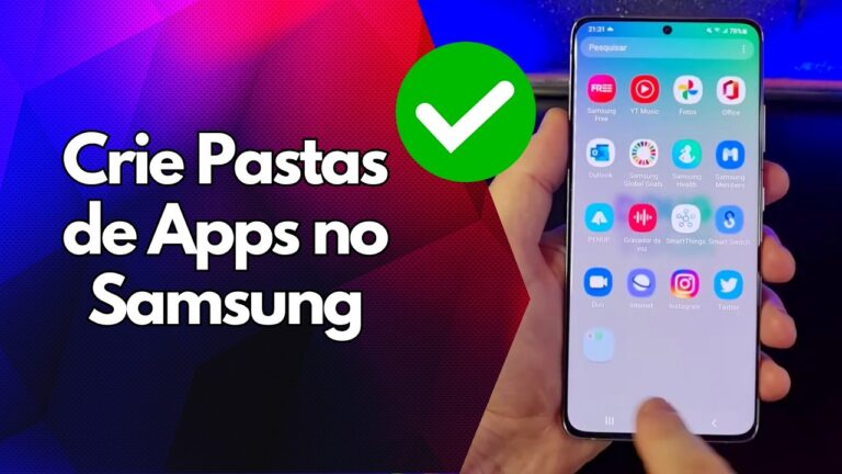 ✅ Crie Pastas de Apps no Samsung