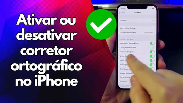 ✅ Ativar ou desativar corretor ortográfico no iPhone