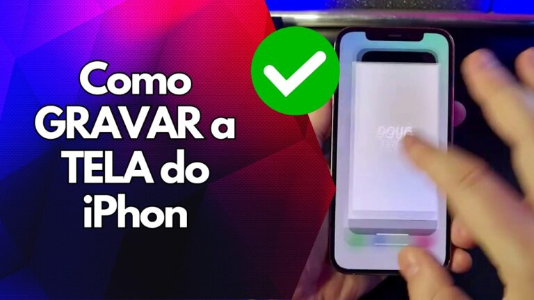 ✅ Como GRAVAR a TELA do iPhone