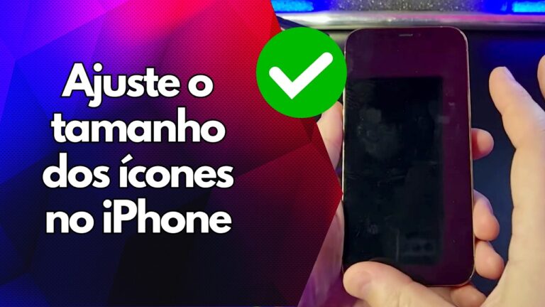 ✅ Ajuste o tamanho dos ícones no iPhone