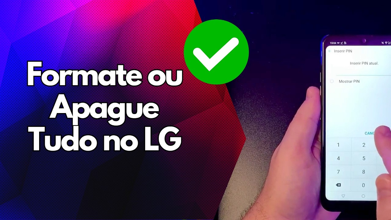 ✅ Formate ou Apague Tudo no LG