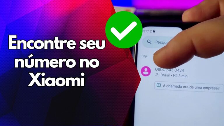 ✅ Encontre seu número no Xiaomi