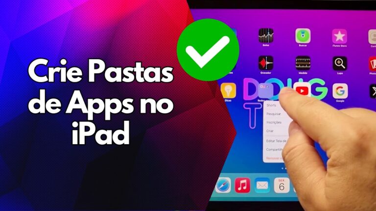 ✅ Crie Pastas de Apps no iPad