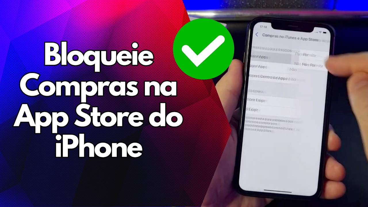 ✅ Bloqueie Compras na App Store do iPhone