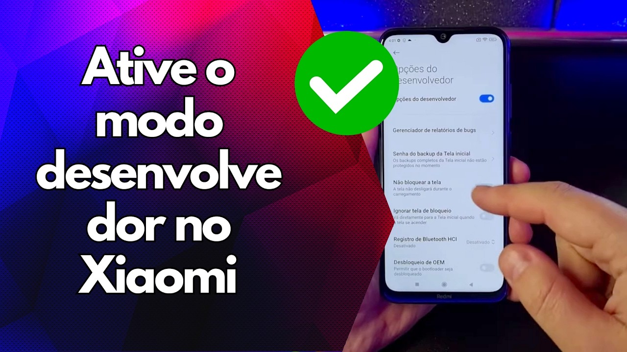 ✅ Ative o modo desenvolvedor no Xiaomi