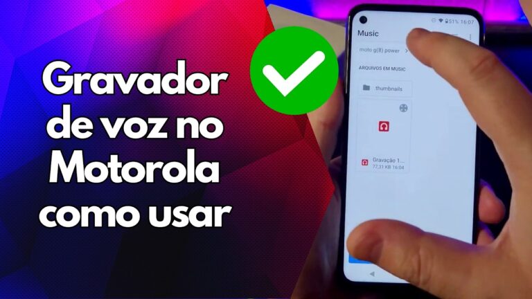 ✅ Gravador de voz no Motorola como usar